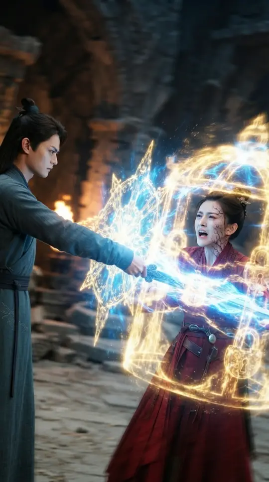 《镇魔引》分镜: 剑光锁魔